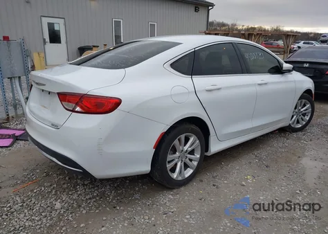 2015 Chrysler 200 Limited z USA, uszkodzony, nr VIN 1C3CCCAB6FN715306